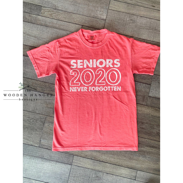 Seniors 2020 Comfort Colors Tee